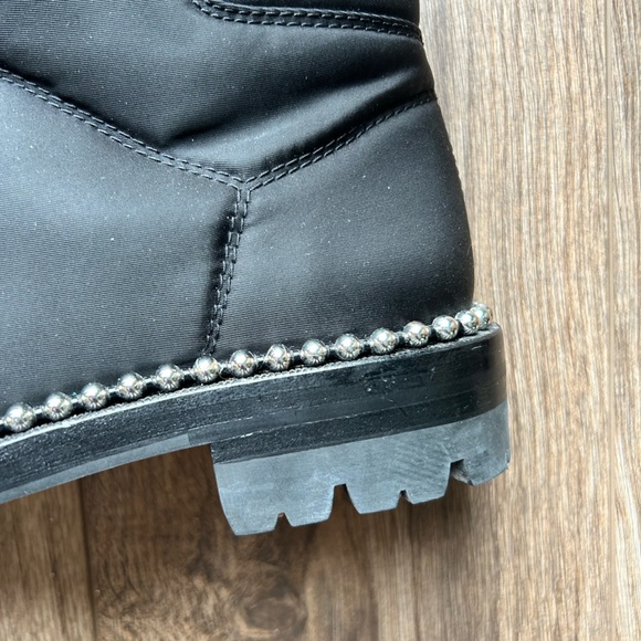 Alexander Wang Black Cooper Nylon Boots - Picture 6 of 11